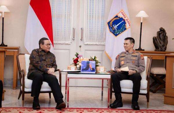 Temui Pramono, Kapolda Metro Perkuat Keamanan Jakarta Temui Pramono, Kapolda Metro Perkuat Keamanan Jakarta