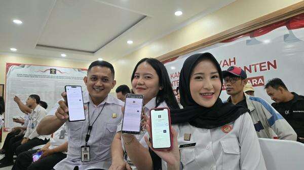E-Voting Kakanwil Berlanjut, Kini Giliran Pegawai Kemenkum Banten Memilih E-Voting Kakanwil Berlanjut, Kini Giliran Pegawai Kemenkum Banten Memilih