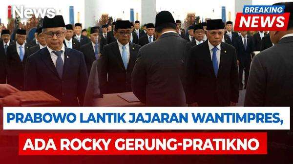 Daftar 26 Anggota Wantimpres yang Dilantik Presiden Prabowo: Rocky Gerung hingga Anwar Usman Daftar 26 Anggota Wantimpres yang Dilantik Presiden Prabowo: Rocky Gerung hingga Anwar Usman