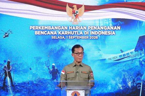 Belasan Titik Api Karhutla Terdeteksi di Jambi-Sumsel, BNPB Imbau Warga Pakai Masker Belasan Titik Api Karhutla Terdeteksi di Jambi-Sumsel, BNPB Imbau Warga Pakai Masker