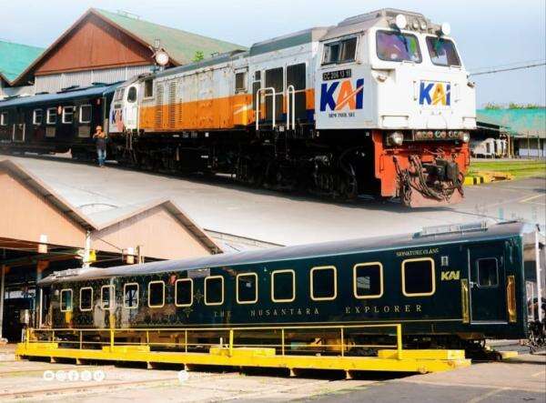 Prabowo Bakal Jajal Kereta Nusantara Explorer dari Semarang ke Batang Prabowo Bakal Jajal Kereta Nusantara Explorer dari Semarang ke Batang