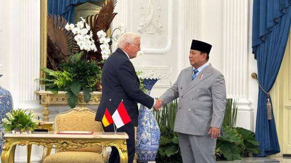 Prabowo: Indonesia dan Jerman Sepakat Konflik Harus Diselesaikan Lewat Perundingan Prabowo: Indonesia dan Jerman Sepakat Konflik Harus Diselesaikan Lewat Perundingan