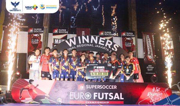 Raih Juara 2 Regional Jakarta, Tim Futsal MNC University Lolos ke Euro Futsal Championship Nasional 2026 Raih Juara 2 Regional Jakarta, Tim Futsal MNC University Lolos ke Euro Futsal Championship Nasional 2026