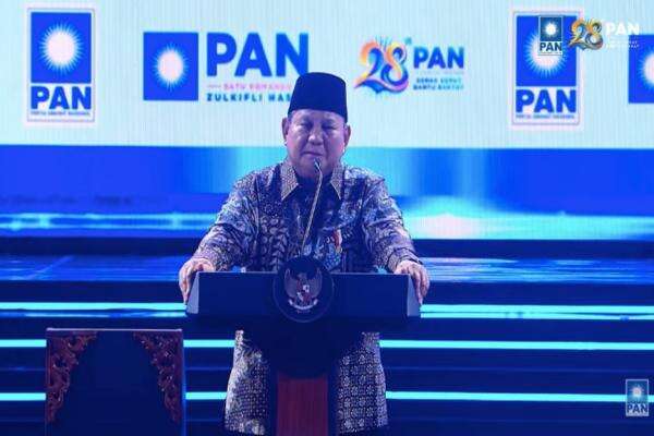 Di HUT ke-28 PAN, Prabowo: Saya Hadir di Tengah-tengah Kawan Seperjuangan yang Setia Di HUT ke-28 PAN, Prabowo: Saya Hadir di Tengah-tengah Kawan Seperjuangan yang Setia