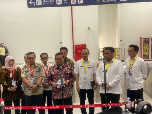 LRT Kelapa Gading-Manggarai Diresmikan 26 Agustus, Tarifnya Masih Rp5.000 LRT Kelapa Gading-Manggarai Diresmikan 26 Agustus, Tarifnya Masih Rp5.000