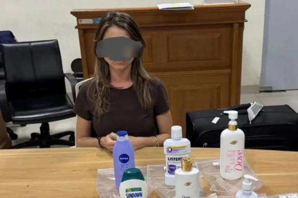 Perempuan WNA Brazil Ditangkap di Bandara Gusti Ngurah Rai Bali, Bawa Kokain Cair 3,6 Kg Perempuan WNA Brazil Ditangkap di Bandara Gusti Ngurah Rai Bali, Bawa Kokain Cair 3,6 Kg