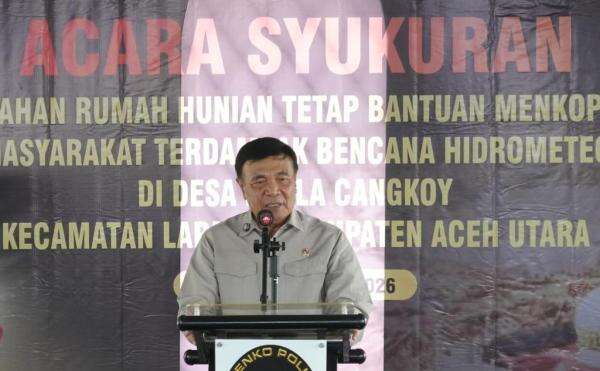 Menko Polkam Ingatkan Hormati Simbol Negara, Jaga Perdamaian Papua dan Kondusivitas Aceh Menko Polkam Ingatkan Hormati Simbol Negara, Jaga Perdamaian Papua dan Kondusivitas Aceh