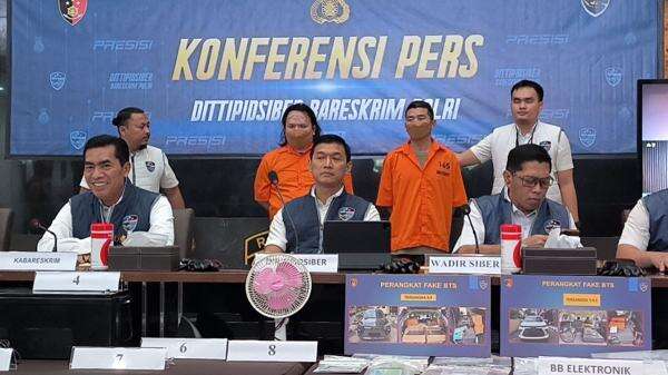 Bareskrim Polri Bongkar Kasus Penipuan SMS BTS Palsu, Tetapkan 2 WN China Tersangka