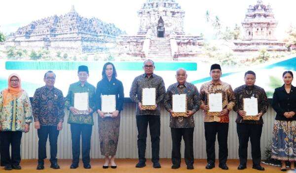 MoU Lintas Kementerian Diteken, 4 Candi Bersejarah jadi Pusat Ibadah dan Spritualitas Dunia MoU Lintas Kementerian Diteken, 4 Candi Bersejarah jadi Pusat Ibadah dan Spritualitas Dunia