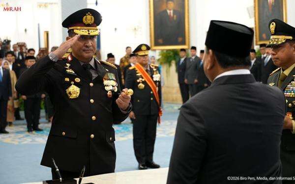 Dilantik Presiden Prabowo, Suyudi Resmi Jabat Kapolri Dilantik Presiden Prabowo, Suyudi Resmi Jabat Kapolri