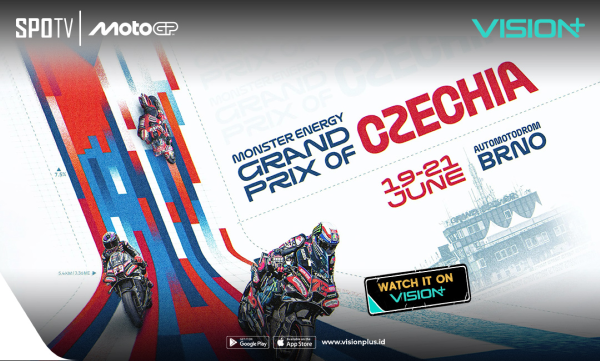 Jadwal MotoGP Republik Ceko 2026: Marc Marquez Siap Menggila, Saksikan di VISION+! Jadwal MotoGP Republik Ceko 2026: Marc Marquez Siap Menggila, Saksikan di VISION+!