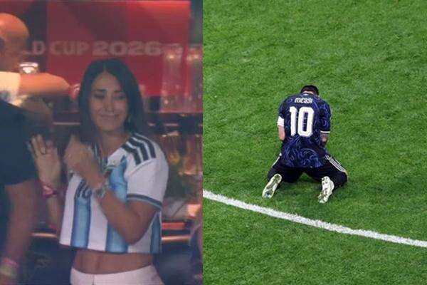 Air Mata Antonela dan Messi Warnai Malam Bersejarah Argentina Air Mata Antonela dan Messi Warnai Malam Bersejarah Argentina