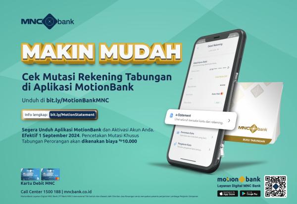 Begini Cara Akses Mutasi Rekening MNC Bank dengan HP - News+ on RCTI+