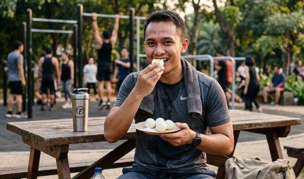 Makan Telur Setelah Olahraga Bisa Bantu Bangun Otot, Benarkah? Makan Telur Setelah Olahraga Bisa Bantu Bangun Otot, Benarkah?