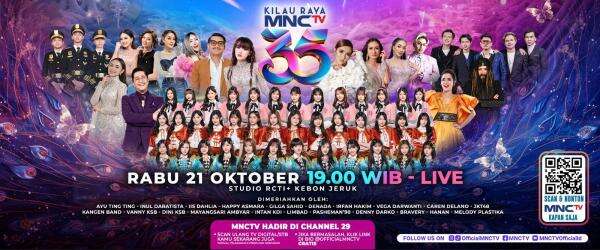 Kilau Raya MNCTV 35: Perayaan 35 Tahun MNCTV Dalam Keindahan yang Menyatukan Kilau Raya MNCTV 35: Perayaan 35 Tahun MNCTV Dalam Keindahan yang Menyatukan