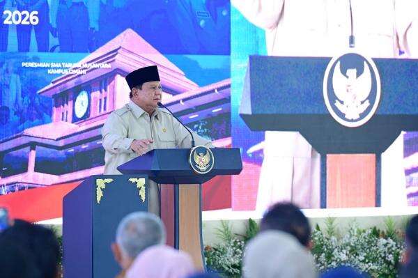 Prabowo Tegaskan Pendidikan Kunci Pembangunan Bangsa, Harus Bisa Diakses Semua Kalangan Prabowo Tegaskan Pendidikan Kunci Pembangunan Bangsa, Harus Bisa Diakses Semua Kalangan