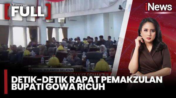 Rapat Paripurna DPRD Gowa Ricuh, Seluruh Fraksi Sepakat Usulkan Pemakzulan Bupati Sitti Husniah Talenrang Rapat Paripurna DPRD Gowa Ricuh, Seluruh Fraksi Sepakat Usulkan Pemakzulan Bupati Sitti Husniah Talenrang