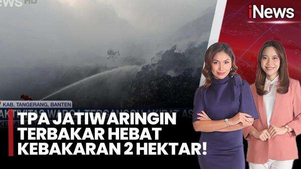 Kebakaran TPA Jatiwaringin Meluas hingga 2 Hektare, BNPB Turunkan Helikopter Kebakaran TPA Jatiwaringin Meluas hingga 2 Hektare, BNPB Turunkan Helikopter