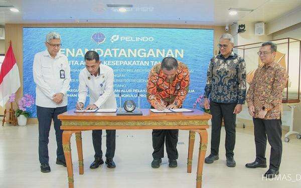 Kemenhub Serahkan Konsesi Alur Pelayaran Pulau Baai Bengkulu ke Pelindo Kemenhub Serahkan Konsesi Alur Pelayaran Pulau Baai Bengkulu ke Pelindo