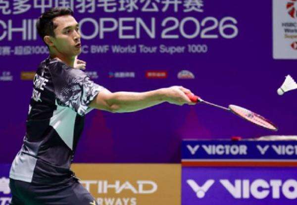 Sempat Kewalahan, Jonatan Christie Bangkit dan ke 16 Besar China Open 2026 Sempat Kewalahan, Jonatan Christie Bangkit dan ke 16 Besar China Open 2026