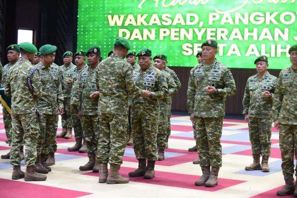 Perkuat Struktur Komando, KSAD Pimpin Sertijab 5 Pangdam dan Alih Kodal 6 Korem Perkuat Struktur Komando, KSAD Pimpin Sertijab 5 Pangdam dan Alih Kodal 6 Korem