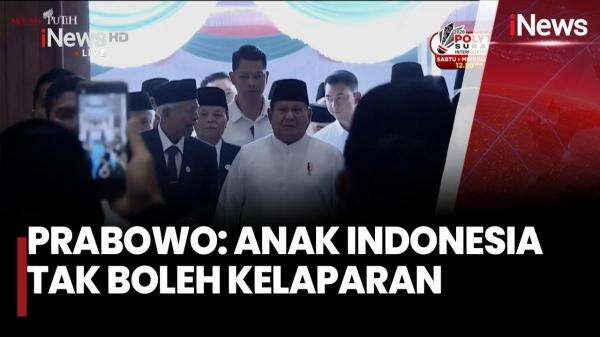 Presiden Prabowo Subianto Tegaskan Komitmen Hapus Kemiskinan dan Kelaparan Presiden Prabowo Subianto Tegaskan Komitmen Hapus Kemiskinan dan Kelaparan