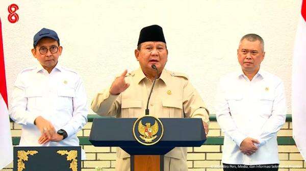 Prabowo Targetkan Kereta Trans-Sumatera Tersambung dari Bakauheni-Medan Prabowo Targetkan Kereta Trans-Sumatera Tersambung dari Bakauheni-Medan