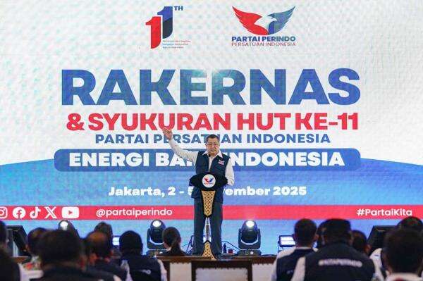 Hary Tanoesoedibjo Tekankan Rakernas Perindo Ajang Konsolidasi Hasilkan Resolusi Penting Hary Tanoesoedibjo Tekankan Rakernas Perindo Ajang Konsolidasi Hasilkan Resolusi Penting