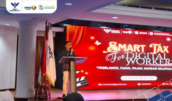 MNC University Gelar Seminar Smart Tax for Digital Workers, Bekali Mahasiswa dan Camaba tentang Pajak Era Digital MNC University Gelar Seminar Smart Tax for Digital Workers, Bekali Mahasiswa dan Camaba tentang Pajak Era Digital