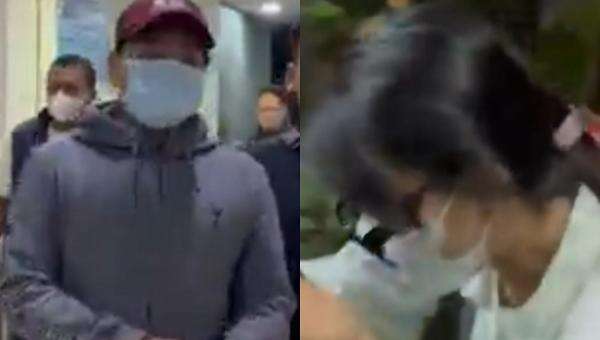 Penampakan 2 Pelaku Kasus Hafalan Al-Quran Berhadiah Miras Digiring ke Kantor Polisi Penampakan 2 Pelaku Kasus Hafalan Al-Quran Berhadiah Miras Digiring ke Kantor Polisi