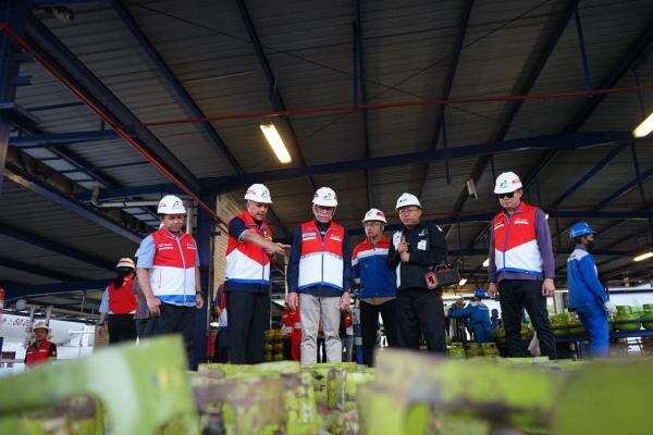 Pertamina Jamin Stok LPG di Surabaya Aman Pertamina Jamin Stok LPG di Surabaya Aman
