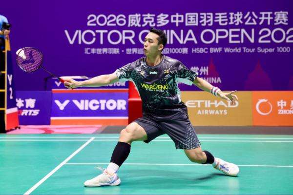 Jonatan Christie Dihentikan Bintang Muda Kanada di Perempat Final China Open 2026, Soroti 3 Hal Ini Jonatan Christie Dihentikan Bintang Muda Kanada di Perempat Final China Open 2026, Soroti 3 Hal Ini