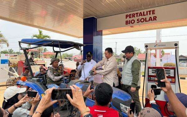 SPBU Khusus Petani Pertama di Indonesia Diresmikan di Merauke SPBU Khusus Petani Pertama di Indonesia Diresmikan di Merauke