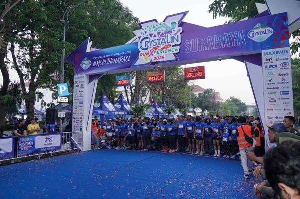 Crystalin RunXperience Surabaya 2026 Hadirkan Lari, Kuliner, dan Musik dalam Satu Pengalaman Crystalin RunXperience Surabaya 2026 Hadirkan Lari, Kuliner, dan Musik dalam Satu Pengalaman