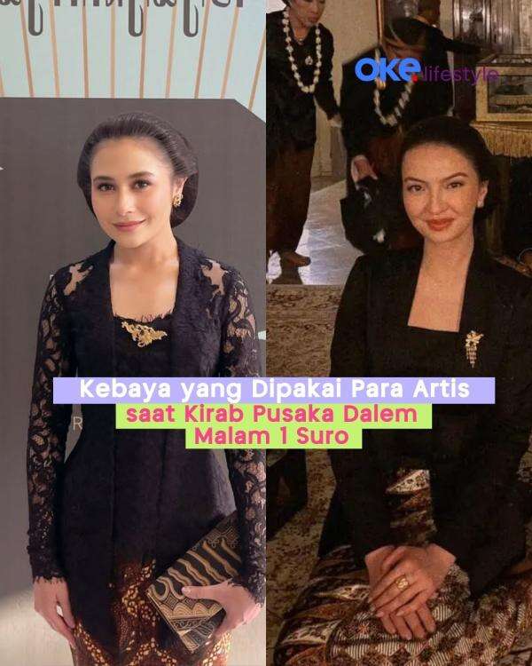 Deretan Artis yang Hadiri Kirab Pusaka Dalem Malam 1 Suro, Cantik dengan Kebaya Deretan Artis yang Hadiri Kirab Pusaka Dalem Malam 1 Suro, Cantik dengan Kebaya