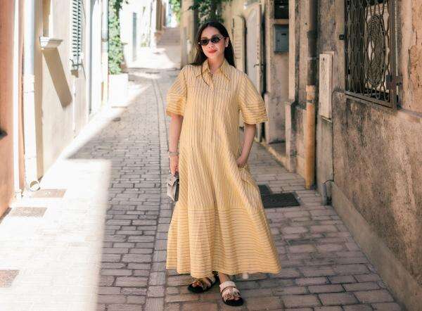 Potret Nagita Slavina Outfit Capai Rp4 Miliar saat Liburan dengan Dress Butter Yellow Potret Nagita Slavina Outfit Capai Rp4 Miliar saat Liburan dengan Dress Butter Yellow