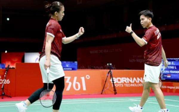 Hasil Asian Games 2026: Ana/Fadia Mengamuk, Indonesia Bungkam Taiwan 3-1 dan Lolos Semifinal Hasil Asian Games 2026: Ana/Fadia Mengamuk, Indonesia Bungkam Taiwan 3-1 dan Lolos Semifinal