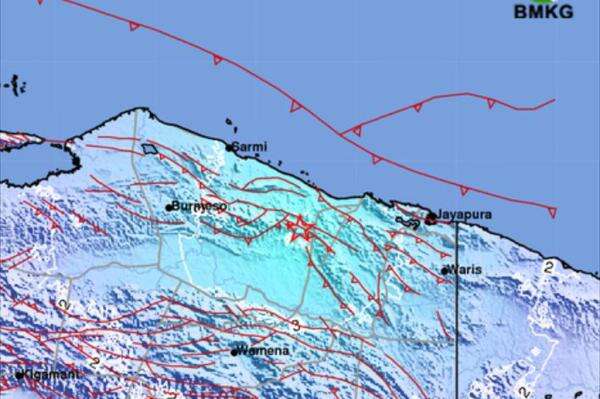 Gempa Terkini Guncang Sentani Papua, Getaran Terasa hingga Jayapura Gempa Terkini Guncang Sentani Papua, Getaran Terasa hingga Jayapura