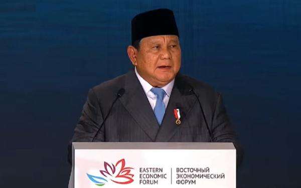 Prabowo Pidato di Forum EEF 2026 Vladivostok: Samudra Pasifik Hubungkan Indonesia-Rusia Prabowo Pidato di Forum EEF 2026 Vladivostok: Samudra Pasifik Hubungkan Indonesia-Rusia