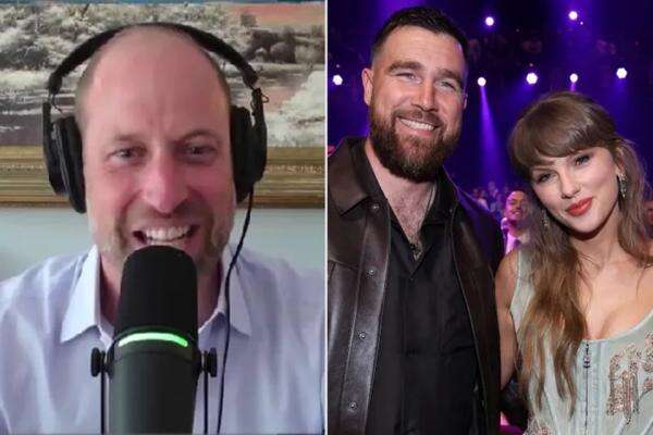 Pangeran William Tampil di Acara 'New Heights' pada Hari Pernikahan Taylor Swift dan Travis Kelce Pangeran William Tampil di Acara 'New Heights' pada Hari Pernikahan Taylor Swift dan Travis Kelce