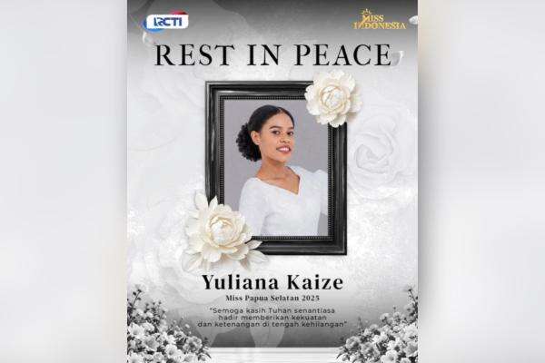 Kabar Duka, Miss Papua Selatan 2025 Yuliana Kaize Meninggal Dunia Kabar Duka, Miss Papua Selatan 2025 Yuliana Kaize Meninggal Dunia