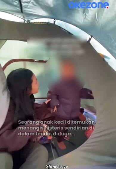 Viral! Balita Ditinggal Orangtuanya Sendirian di Tenda demi Summit ke Puncak Gunung Prau Viral! Balita Ditinggal Orangtuanya Sendirian di Tenda demi Summit ke Puncak Gunung Prau