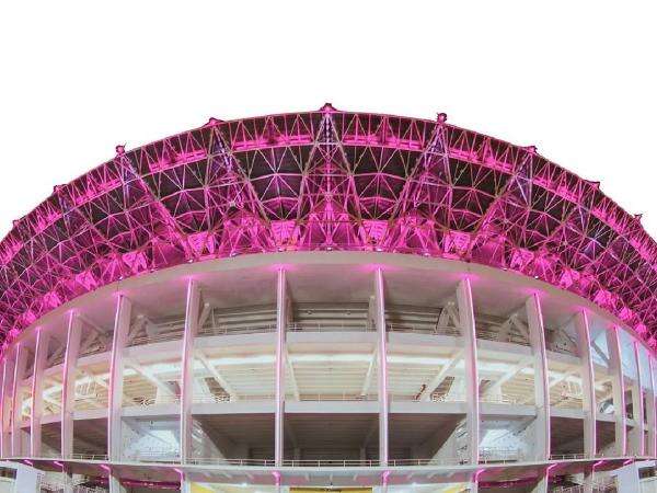 Stadion Utama GBK Berwarna Pink Sepanjang Oktober 2026, Ini Maknanya! Stadion Utama GBK Berwarna Pink Sepanjang Oktober 2026, Ini Maknanya!