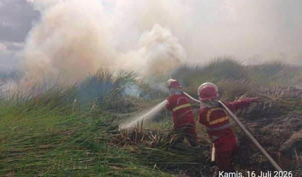 Karhutla Hanguskan 107.465 Ha Lahan hingga Juni 2026, Kalsel Siaga Darurat hingga Oktober Karhutla Hanguskan 107.465 Ha Lahan hingga Juni 2026, Kalsel Siaga Darurat hingga Oktober