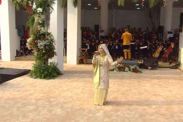 HUT RI ke-81, Gita Bahana Nusantara Meriahkan Istana dengan Lagu Daerah HUT RI ke-81, Gita Bahana Nusantara Meriahkan Istana dengan Lagu Daerah