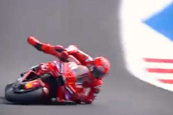Penyebab Marc Marquez Jatuh hingga Gagal Finis di Sprint Race MotoGP ...