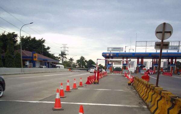 Jasamarga Tutup Contraflow KM 44 Sampai KM 41 Tol Jagorawi Arah Jakarta