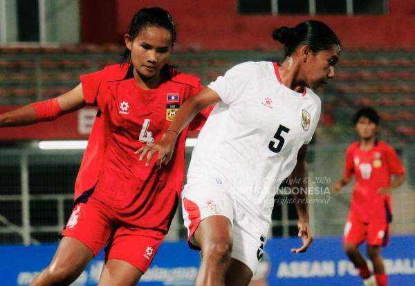 Hasil Babak Pertama Timnas Putri Indonesia vs Laos di Final AFF Womens Cup 2026: Garuda Pertiwi Unggul 1-0! Hasil Babak Pertama Timnas Putri Indonesia vs Laos di Final AFF Womens Cup 2026: Garuda Pertiwi Unggul 1-0!