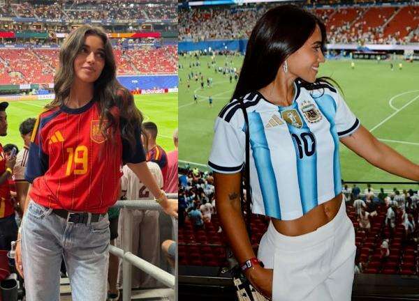 Adu Gaya WAGs Timnas Argentina vs Spanyol Jelang Final Piala Dunia 2026, Pacar Lamine Yamal dengan Istri Lionel Messi Adu Gaya WAGs Timnas Argentina vs Spanyol Jelang Final Piala Dunia 2026, Pacar Lamine Yamal dengan Istri Lionel Messi
