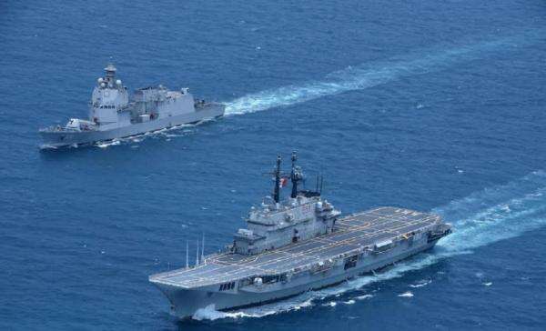 TNI AL Pertimbangkan Bentuk Satuan Baru untuk Operasikan Kapal Induk KRI Sriwijaya TNI AL Pertimbangkan Bentuk Satuan Baru untuk Operasikan Kapal Induk KRI Sriwijaya